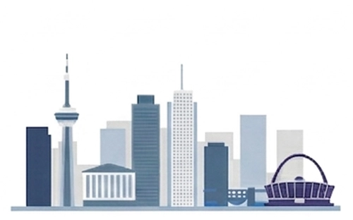 卡尔加里城市天际线 Calgary skyline