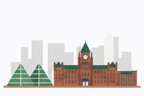 埃德蒙顿城市天际线 Edmonton skyline